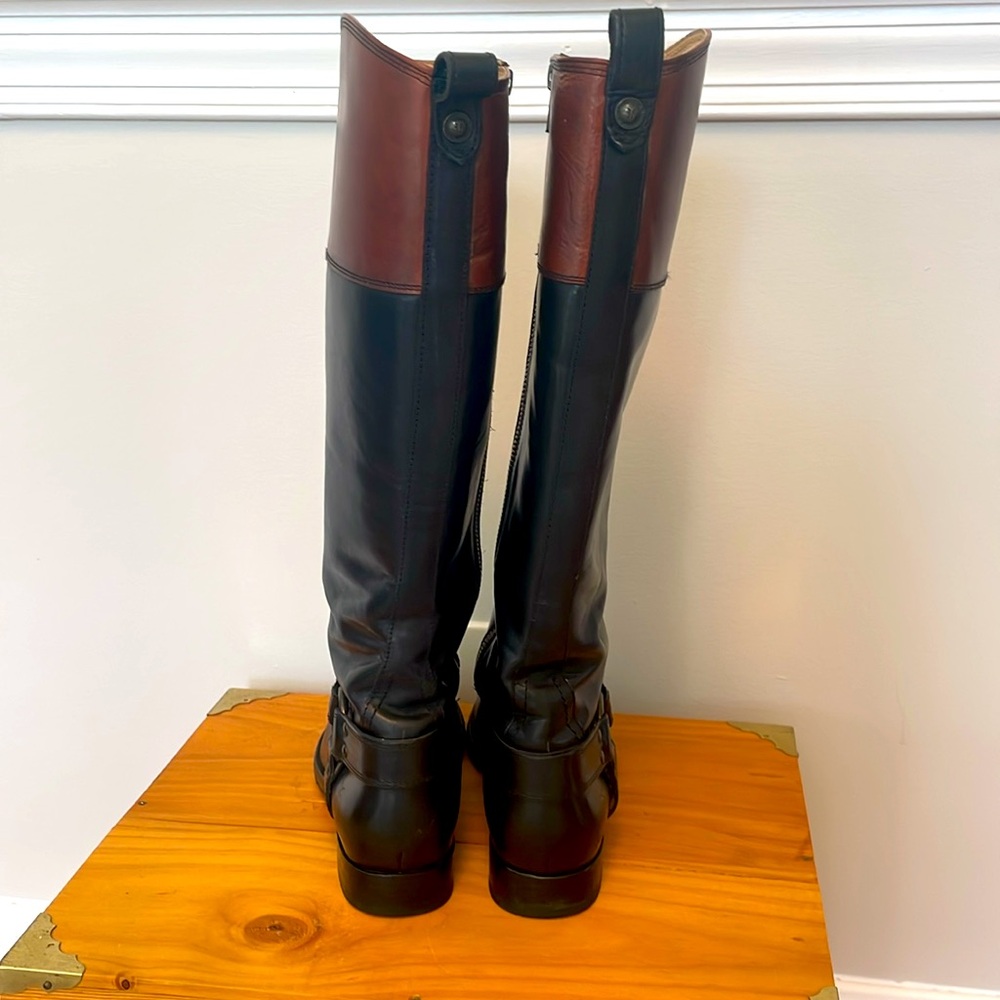 Frye Melissa Harness Riding Boots 8.5 - Picture 3 of 7